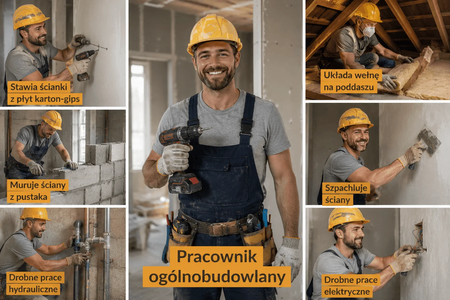 Pracownik budowlany
